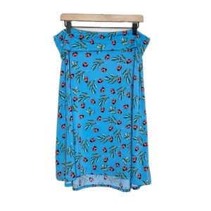 LuLaRoe Azure Ladybug A-Line Skirt